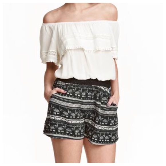 h&m coachella shorts